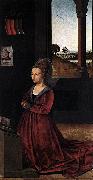 Petrus Christus Wife of a Donator USA oil painting artist